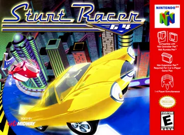 Stunt Racer 64 (USA) box cover front